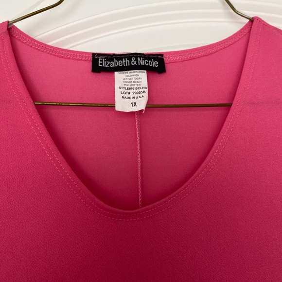 Pink pleated dress - Picture 3 of 4